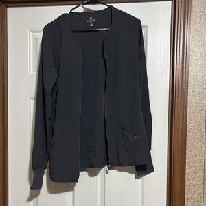 Med Couture Charcoal Grey Bomber Jacket